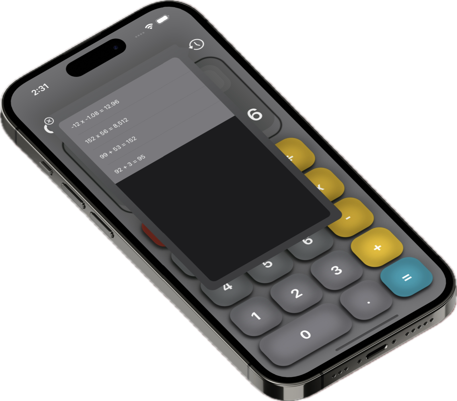Calculator screenshot 1