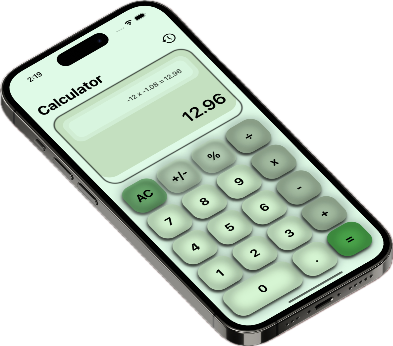 Calculator screenshot 3